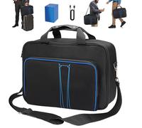 HUIJUTCHEN Estuche de Transporte con PS5, Bolsa de Viaje Compatible con PS5 Funda de Almacenamiento con Correa de Hombro Ajustable para PS5 Disk/Digital Edition para Consolas y Accesorios PS5