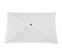 HUIKJI Toldo de repuesto rectangular de 3 x 2 m, para sombrilla de patio, para jardín, playa, mercado, mesa, sombrilla de repuesto (solo toldo)