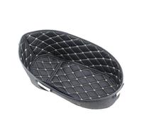 HUILA Forro Protector de Carga for Maletero Trasero de PU de Motocicleta, Almohadilla de Cubo for Asiento, Compatible con Vespa Gts300 Sprint125 Primavera150 GTS 300 HPE, Accesorios(GTS300ItalyBlack)