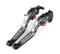 HUILA Juego de piezas de accesorios de motocicleta de palanca de freno de embrague KATANA apto for Suzuki KATANA 2020 2021 2022 2023(Noir)