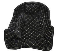 HUILA Protector de Revestimiento de Carga for Maletero Trasero de Cuero PU for Motocicleta, Almohadilla for Asiento de Motocicleta, Compatible con NMAX 155 Nmax155, Accesorios 16-21(2020 Black)