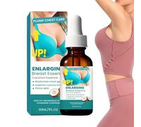 Huile De Massage Bustier À La Noix De Coco - Sérum Raffermissant Pour La Poitrine | Huile De Galbe Naturelle Pour L'Élasticité Et La Fermeté | Soin Nourrissant Pour Seins, Hydratant Et, Pour F