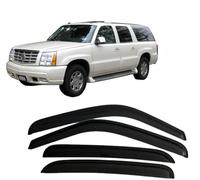 Huiloogye Deflectores de Lluvia/Canal Deflectores de Aire para Cadillac Escalade ESV 2002-2006 - Deflectors Ventanilla - Accesorios Coche - Derivabrisas
