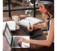 Huion h950p tableta digitalizadora negro 5080 líneas por pulgada 220