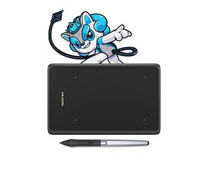 HUION Inspiroy H420X OSU Tabletas Gráficas, Lápiz óptico sin Batería de 8192 Niveles,Tableta de Dibujo de 4.17x2.6 Pulgadas Compatible con Windows/Mac/Android para Enseñanza en Línea