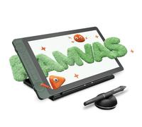 HUION Kamvas 13 (Gen 3) SE - Tableta gráfica con pantalla de vidrio de lona antirreflejos de 13.3 pulgadas con PenTech 4.0, presión de bolígrafo 16384 para PC, Mac, Android