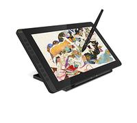 HUION Kamvas 16 2021 - Tableta gráfica con Pantalla HD de 15,6" Monitor con lápiz Capacitivo pasivo, 10 Teclas de Acceso Directo, Compatible con Android, Ideal para teletrabajo y Entrenamiento en