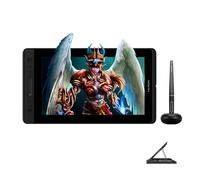 HUION Kamvas Pro 13 Tableta Gráfica con Pantalla, 120% sRGB, Monitor de Dibujo Laminado Completo, Pantalla de Lápiz Full HD de 13,3 Pulgadas y Lápiz Digital Preciso para Diseño Digital, con Soporte