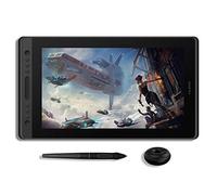HUION KAMVAS Pro 16 - Tableta de dibujo con pantalla completa laminada y lápiz óptico sin pilas y barra táctil de 15,6"