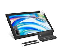 HUION KAMVAS Pro 24 (Gen 3) Tableta Gráfica con Pantalla Táctil 4K UHD, Lápiz 16384 Niveles De Presión, PenTech 4.0, 99% Adobe RGB, Keydial Inalámbrico, 23.8 Pulgadas