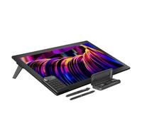 HUION Kamvas Pro 27 4K UHD Tableta Gráfica con Pantalla Táctil, Tableta de Dibujo con Doble Lápiz Alimentado por Pentech 4.0,Vidrio Grabado Anti-Reflectante de Segunda Generación,con Keydial Mini K20