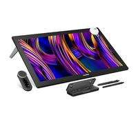 HUION Kamvas Pro 27 Tableta Gráfica con Pantalla, 4K 144Hz | Monitor 27 Pulgadas 98% Adobe RGB, PenTech 4.0, Vidrio Canvas 3.0, KeyDial y Táctil, Diseño Profesional