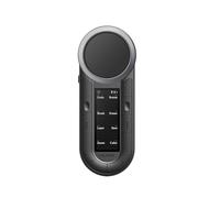 HUION Keydial - Teclado Programable Bluetooth Remoto con Doble Dial, 60 Teclas Personalizadas, Pantalla OLED, Teclado Macro, Funciona con PC, Mac, Móvil, Teclado De Acceso Directo con Una Sola Mano