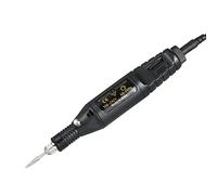 HUIOP 100V-240V Electric Grinder 14 unids 100 V-240 V Mini Amoladora eléctrica Herramienta de Taladro de Velocidad Variable Rotary Engraving Pen Carve Tool Set para fresado Pulido