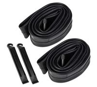 HUIOP 26x1,75/2.125 Bicicleta de montaña Cámaras de aire de bicicleta,Válvula Schrader,Neumático interior de bicicleta con desmontador,Tubos de bicicleta de montaña