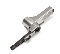 HUIOP 3/8 "máquina de molienda de ángulo de aire de lijadora de banda de aire con correas abrasivas para herramientas neumáticas de lijado de compresor de aire