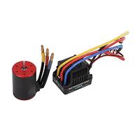 HUIOP 3650 3900KV Motor sin Escobillas Impermeable de Alto Rendimiento 60A ESC Set para Coche RC 1/8 1/10