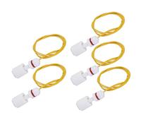 HUIOP 5 Uds PP Interruptor de Flotador de Plástico Tanque Agua Piscina Controlador Sensor Nivel Líquido P3508, Interruptor Flotador Nivel,