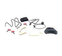 HUIOP Alta Sensibilidad, Expansor de Graves, Reproduce Detalles Kit de Montaje de Pastilla de Guitarra Eléctrica, Pastilla con Orificio de Sonido Acústico con Sensor Cerámico