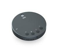 HUIOP Altavoz de computadora,Escritorio USB Conferencia Altavoz Micrófono BT Condensador omnidireccional de 360 ° Plug & Play PC Micrófono de computadora con función de Silencio/Volumen de