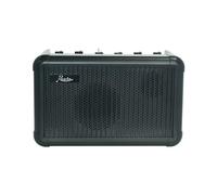 HUIOP Amplificador de guitarra eléctrica Altavoz BT inalámbrico de 15 W Amplificador de guitarra acústica con función de afinación 8 efectos de sonido Batería recargable de 2200 mAh para grabación de,