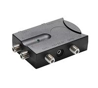 HUIOP Amplificador de TV bidireccional Amplificador de señal de Antena de TV de 2 entradas con 4 Salidas Divisor de señal de TV de bajo Ruido Amplificador de señal de Antena con Ruta inversa para Uso