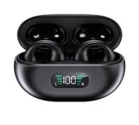 HUIOP Auriculares Inalámbricos YYK-Q80 Con Ganchos Para La Oreja, Batería Incorporada de 350 mAh, Clip BT5.3, Estéreo HiFi