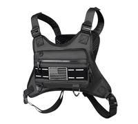 HUIOP Bolsa Deportiva Transpirable para el Pecho, Chaleco para Correr Frontal Reflectante Resistente al Agua, Bolsa para Hombres,Bolsa de Chaleco para Correr Frontal