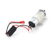 HUIOP Bomba de Agua 370 con Interruptor, Enchufe JST de Bomba de Refrigeración de Agua de Aleación de Aluminio, para Barcos RC, Módulo Reductor de Bomba de Agua 3-6V 370, Accesorios