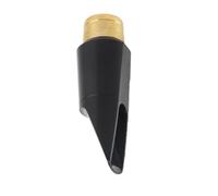 HUIOP Boquilla de Saxofón Fácil de Tocar Tono Excepcional para Saxofones Soprano Metal y ABS 1 Unidad