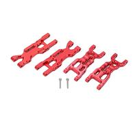 HUIOP Brazos de Suspensión RC Brazos de Suspensión Inferiores Aleación Aluminio Ligeros para Losi Mini-T 2.0 2WD 1/18 RC Stadium Truck Juego 4 (#2)