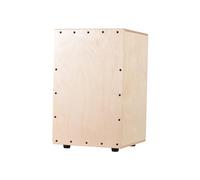 HUIOP Cajon Drum Box Tambor de madera Tambor de mano Superficie lisa y brillante Instrumento de percusión Madera de abedul para principiantes Caja de fiesta de viaje Tambor antideslizante