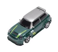 HUIOP Coche de Deriva RC de 2,4 GHz, Mini Vehículo de Juguete con Control Remoto con Luces LED, Coche de Deriva 4WD para Adultos, Coleccionistas para una Experiencia de Carreras (Verde)