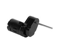 HUIOP Conjunto de Alta Velocidad de Metal Caja Cambios RC con Cable Conexión para Coche Control Remoto D12 1/10 Plateado (Negra)