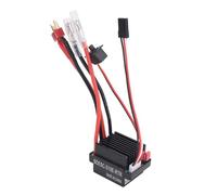 HUIOP Controlador de Velocidad ESC Profesional de Doble Vía Cepillado 60A para Barco Coche RC, Material Plástico, Tamaño Compacto