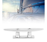 HUIOP Cornamusa de Acero Inoxidable para Barco, Duradera y Resistente a la Corrosión, para Accesorio de Amarre Cubierta Muelle Marino, 100mm/3,9 Pulgadas, Paquete 4