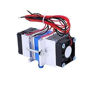 HUIOP Dispositivo Termoeléctrico de Refrigeración por Agua con Enfriador Peltier con Efecto de Refrigeración para Investigación sobre Equipos, Adecuado para por Agua 15 Litros (Enfriador individual)