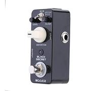 HUIOP efector,Guitarra eléctrica negro secreto Micro Mini distorsión efecto Pedal True Bypass