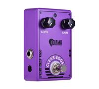 HUIOP efector,Pedal de efecto de guitarra D-6 Clear Boost Pedal de guitarra púrpura Efectos de refuerzo True Bypass para guitarra eléctrica,Pedal de guitarra morado