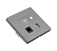 HUIOP Enrutador WiFi Montado en Pared Punto de Acceso Ap de 300M con Antena de Alta Ganancia Inteligente Omnidireccional, Salida Puerto LAN, Carga USB, WPS, para Hogar y Negocios