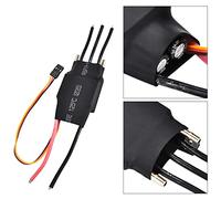 HUIOP ESC para Barco RC, Refrigeración por Agua, ESC sin Escobillas de 60 A con UBEC de 5 V/3 A para Modelo, Diseñado para Barco RC, Que Brinda la Respuesta Más Rápida del Motor,