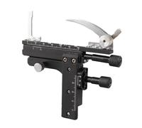 HUIOP Etapa Móvil para Microscopio, Plástico y Metal, Excelente Reemplazo para la Rota, Alta Precisión, Fácil Instalación y Uso, con Escala, Microscopio Compuesto