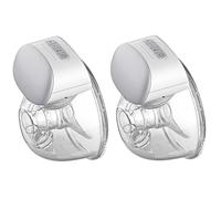 HUIOP Extractor de leche portátil,BB-P1 Extractor de leche portátil Manos libres Eléctrico Individual Portátil Taza de pecho portátil 8oz / 240ml Sin BPA 3 Modos 10 Niveles de succión Colector de