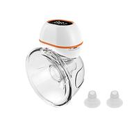 HUIOP Extractor de leche portátil,Extractor de leche portátil con manos libres Extractor de leche eléctrico portátil con inserción de embudo de conversión 3 modos 9 niveles de succión 6 oz / 180 ml