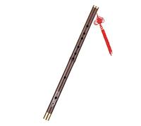 HUIOP flauta,Negro profesional de bambú Dizi flauta tradicional china hecha a mano musical de viento de madera Instrumento clave de C Nivel de Estudio,Instrumento musical chino