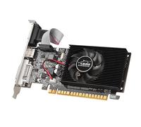 HUIOP GT210 - Tarjeta gráfica para ordenador (1 GB/DDR3/64 bits), compatible con puertos HD + VGA + DVI-D, para entretenimiento de oficina, tarjeta de vídeo