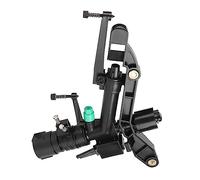 HUIOP HUIOP Boquilla de Brazo Basculante de Doble Boquilla Ajustable, Accionamiento Impacto Basculante Flexible, Aspersor Rango 360 grados con Niebla Sutil, Ideal para Granjas y Huertos