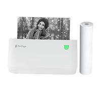 HUIOP Impresora de teléfono,Impresora térmica Mini A9 MAX de 203 PPP, portátil, inalámbrica, Bluetooth, para Fotos, móvil, impresión sin Tinta, para Etiquetas de Recibos, Compatible con Papel de 107