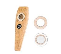 HUIOP Instrumento de viento de madera Kazoo extremadamente fácil de aprender y tocar instrumento musical regalo de fiesta musical para niños adultos de todas las edades