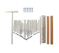 HUIOP Juego de 21 teclas Kalimba con martillo de afinación 21 tonos dedo Piano pulgadas Piano Piezas de juego Letra de acero Kalimba Teclado Instrumento musical,21 Tonos Keys Set,Kalimba